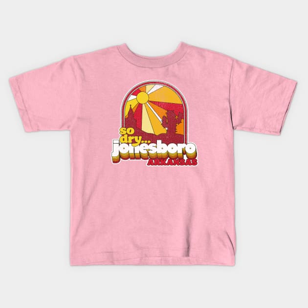 Jonesboro So Dry Kids T-Shirt by rt-shirts